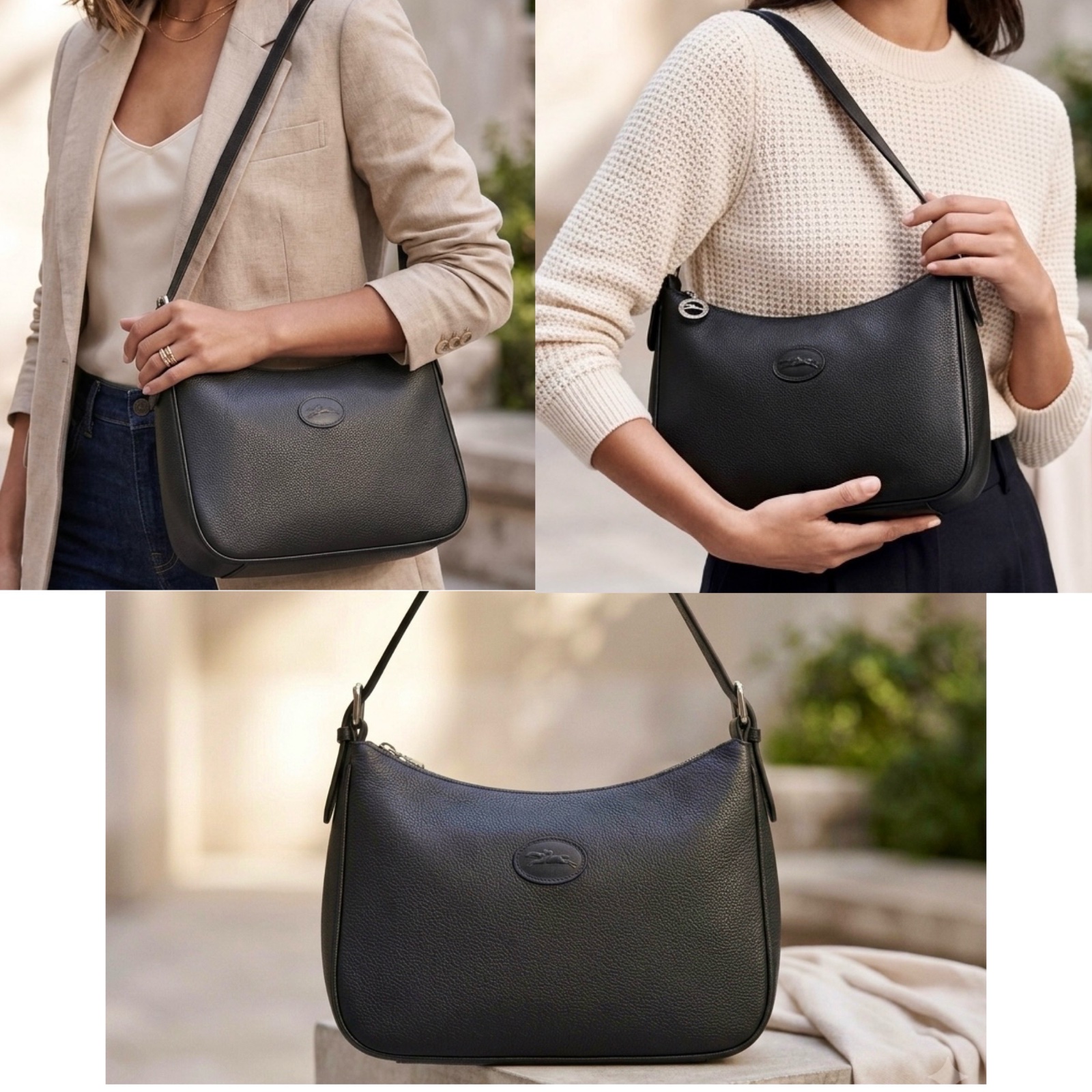 Sac à bandoulière Longchamp authentique 