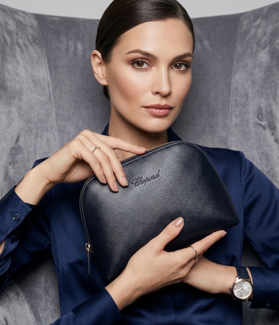 Pochette Chopard en cuir❤️🌷🌷❤️🌷