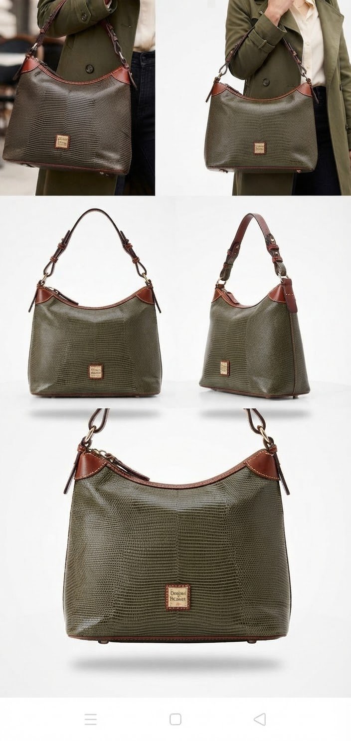  Lot 2 Sacs à main cuir véritable  Fossil et dooney& bourke pour lionne3 🥰
