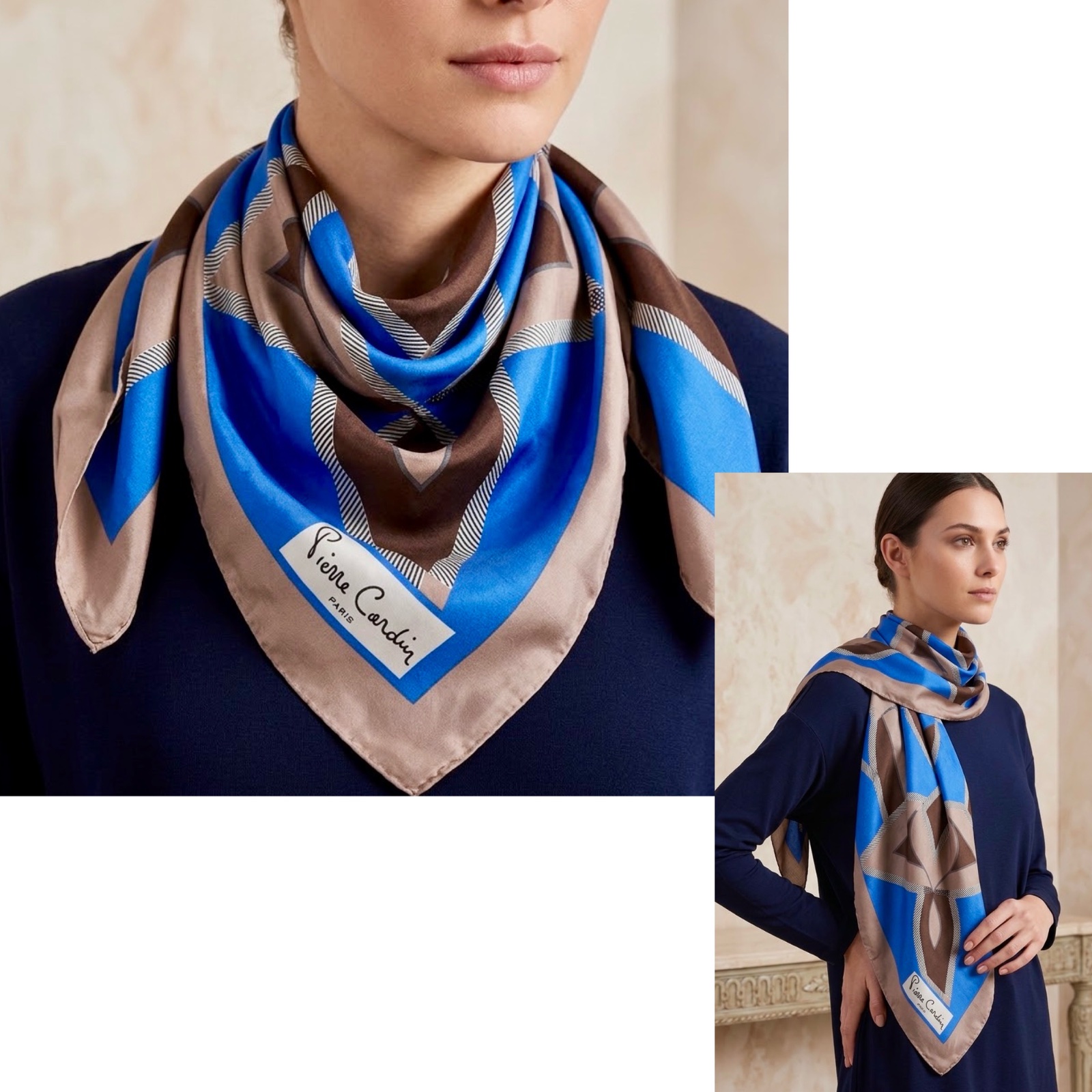 Foulard Pierre Cardin 💙💙💙💙