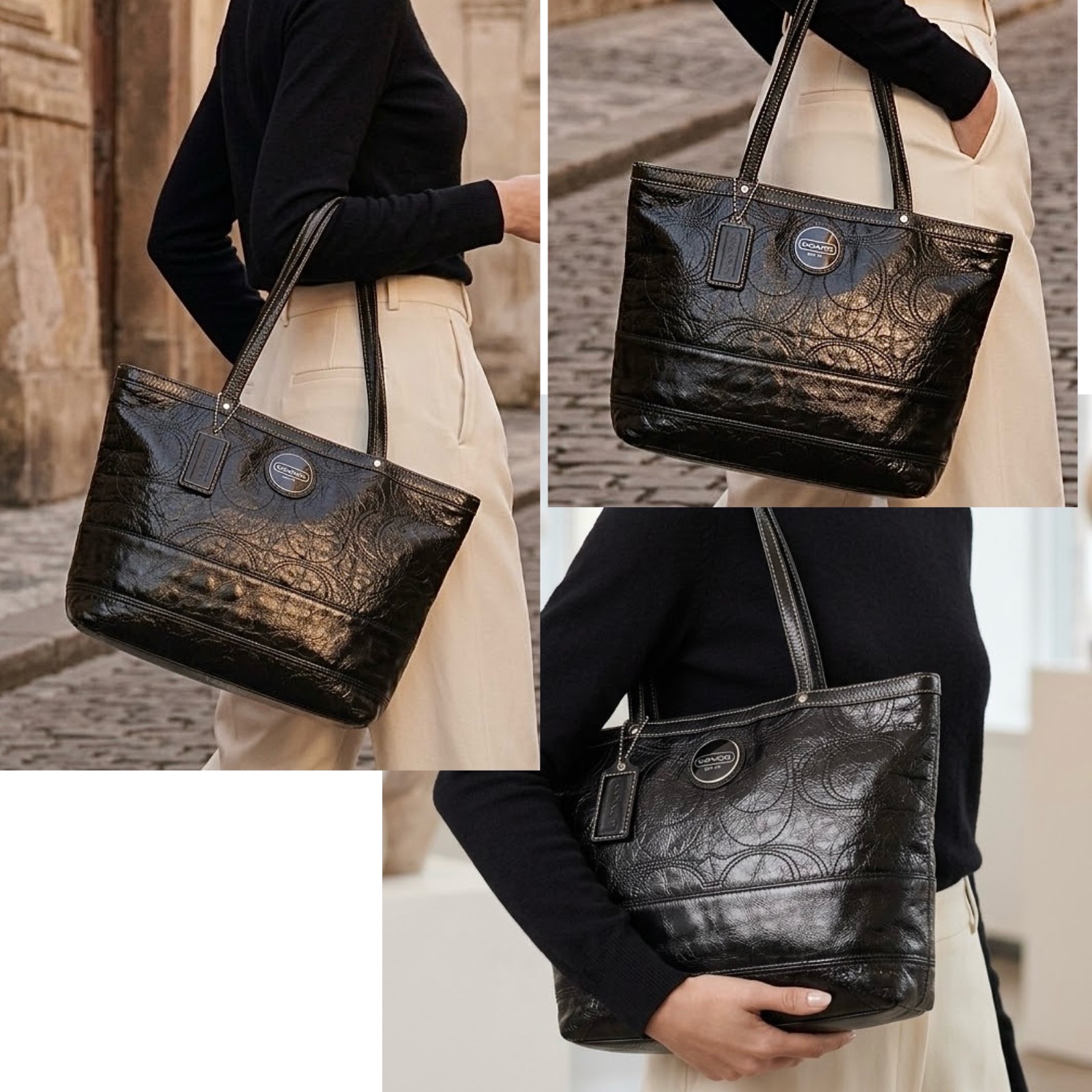 Sac à main cuir Coach authentique ❤️🌷🌷