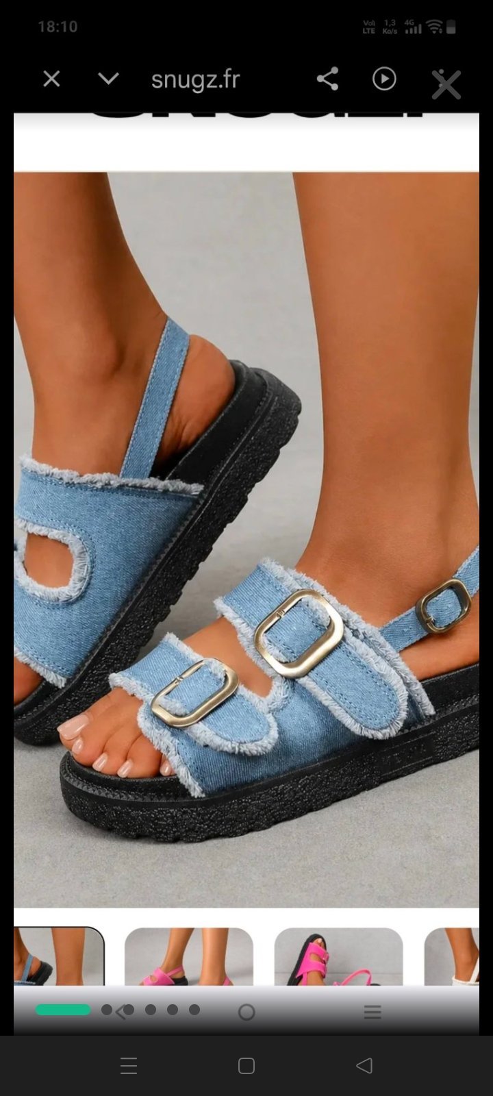Sandales  djean pointure 40❤️❤️🌷❤️