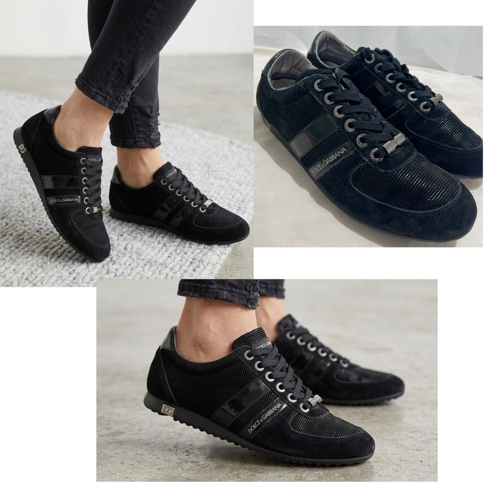 Baskets Dolce Gabbana 🖤🖤🖤🖤