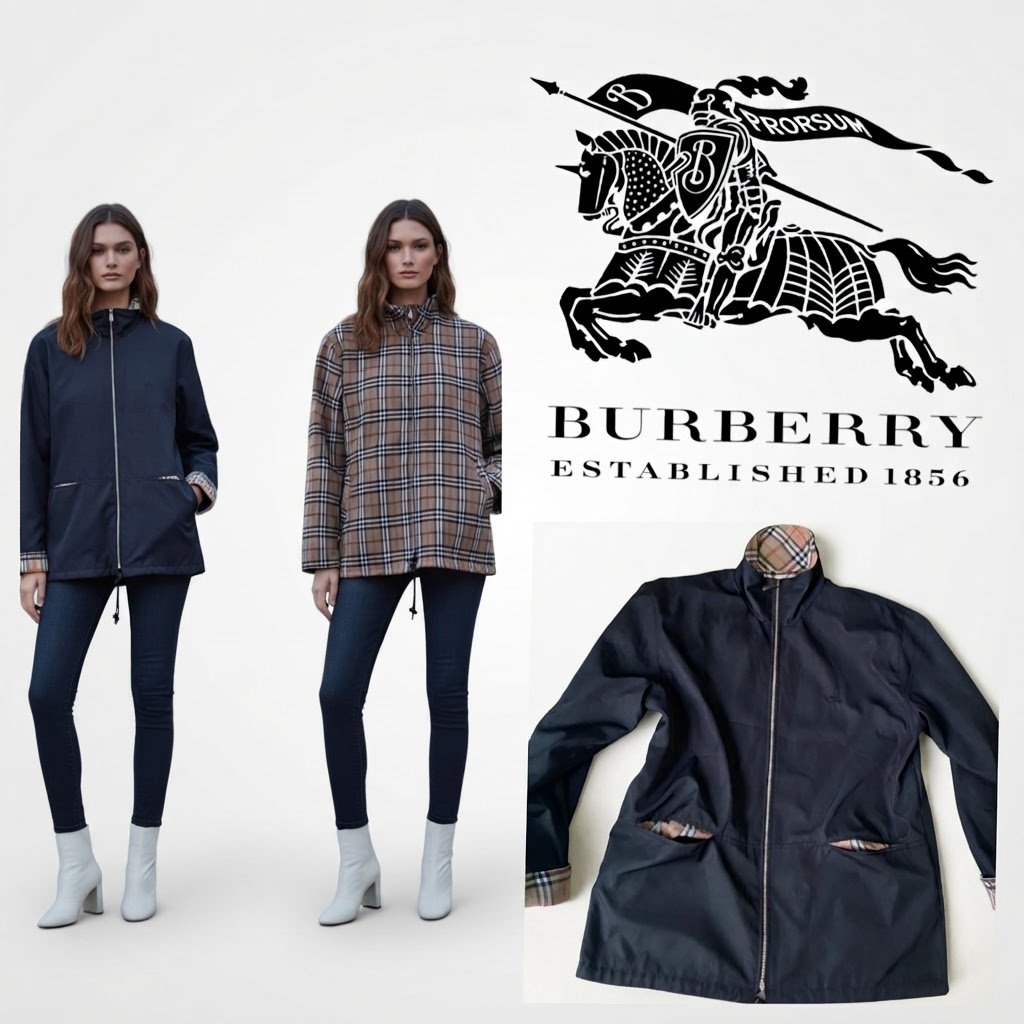 Veste double face vintage 🖤🖤 Burberry 🖤🖤🖤