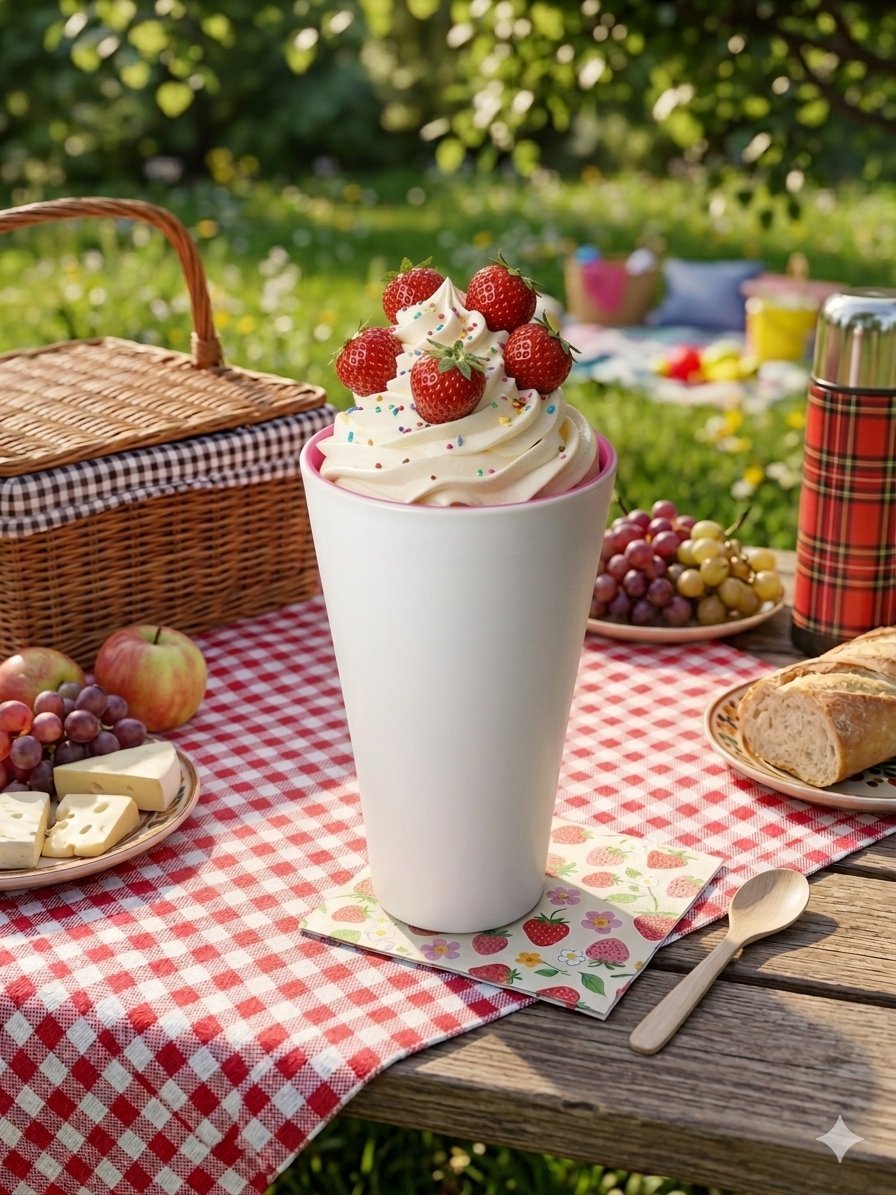 Mugg rose tupperware 