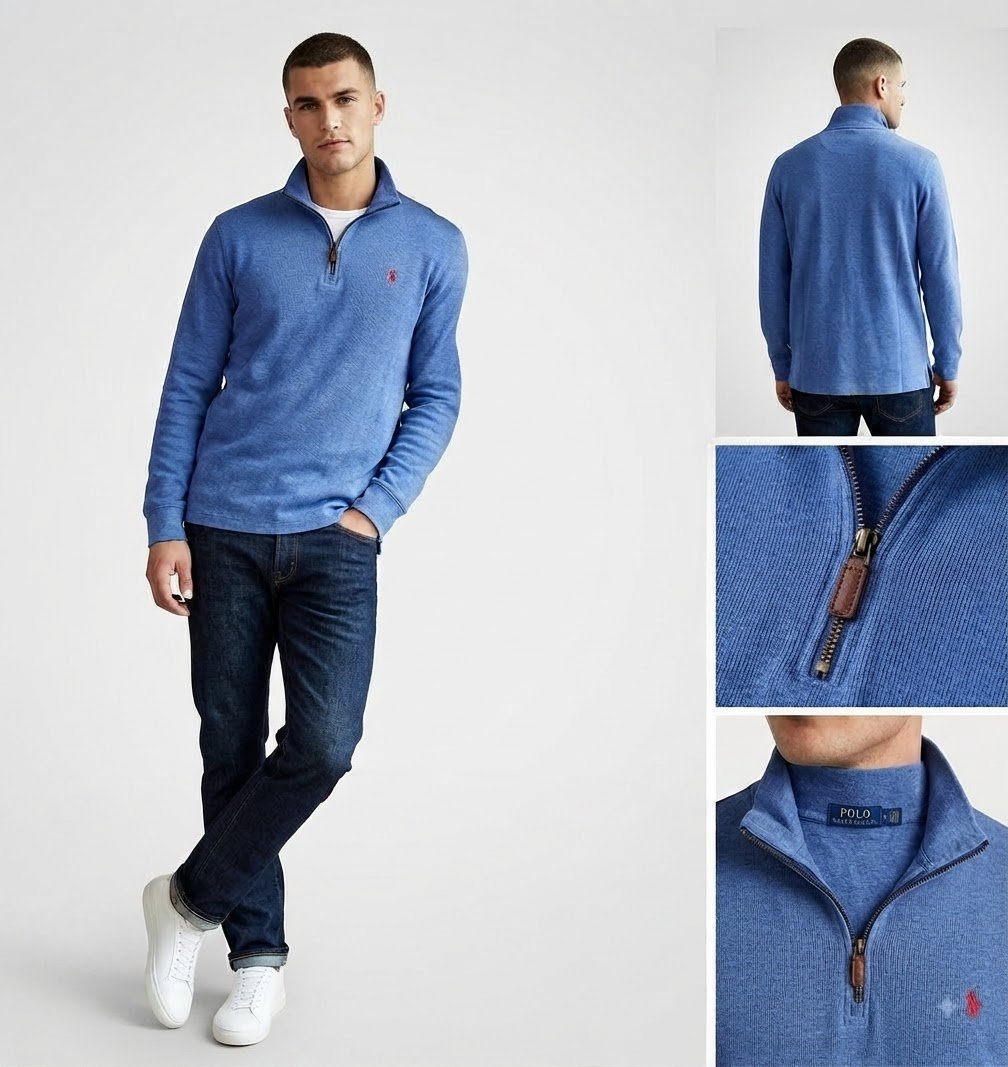 Pull alogo rouge polo de Ralph Lauren 