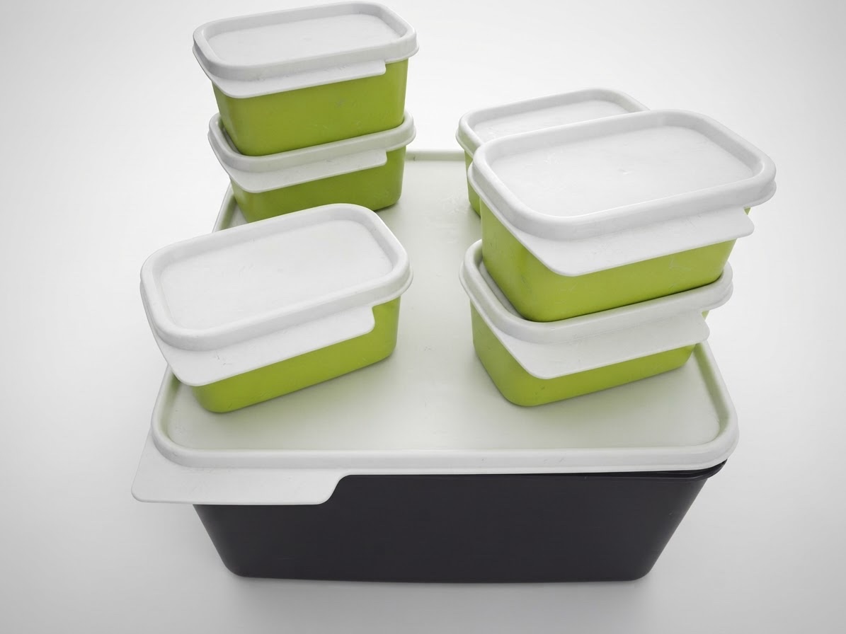 Lot boites tupperware 