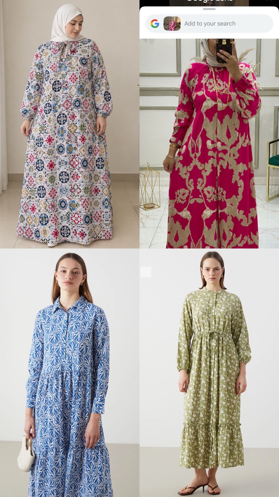 Forrrrssaaa🔥 lot de 4 robes 