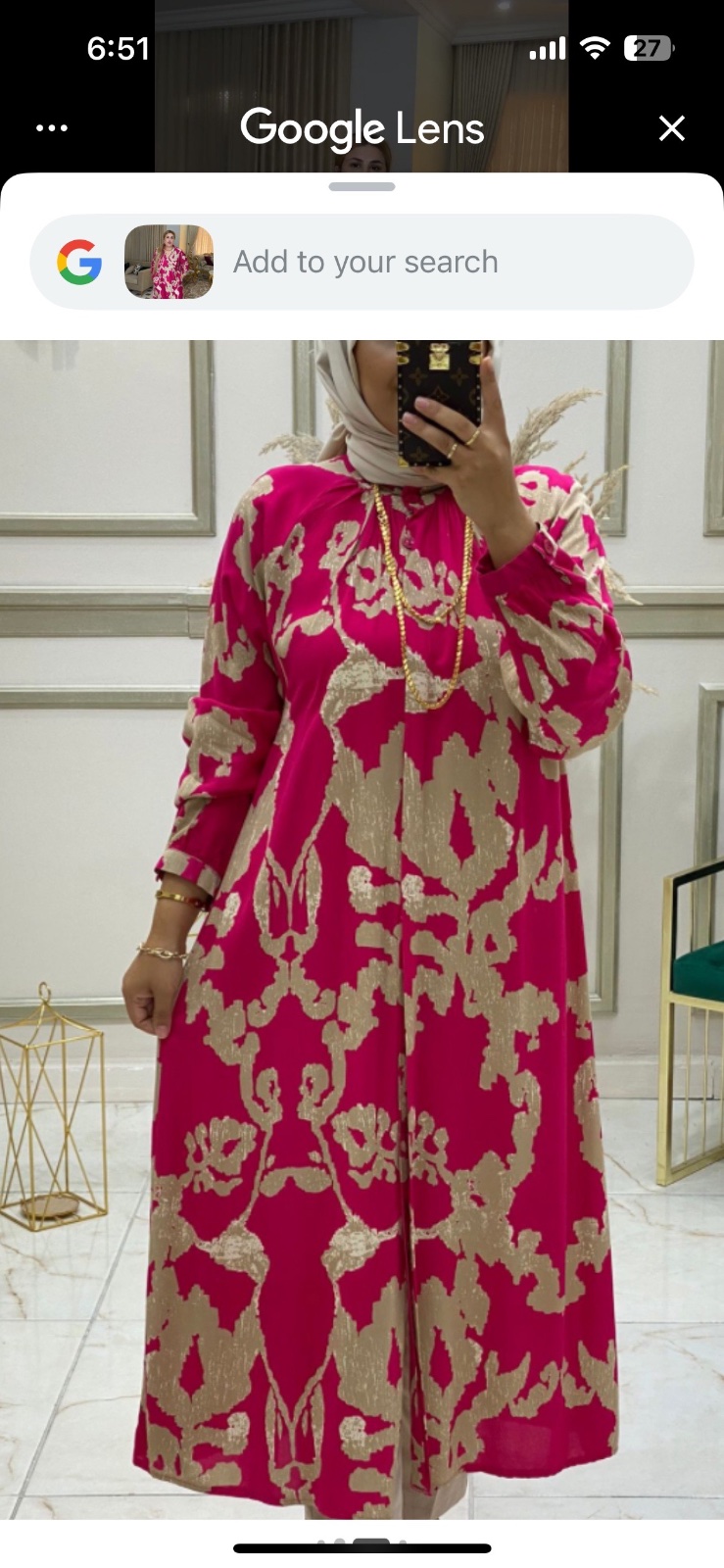 Jolie robe rose