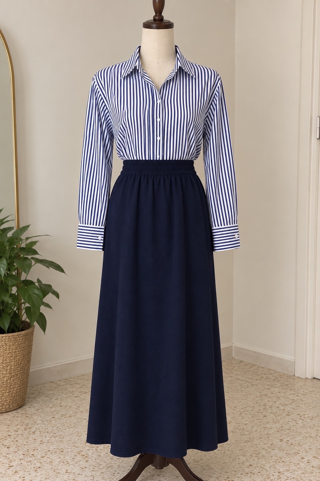 Lot chemise et jupe lc waikiki