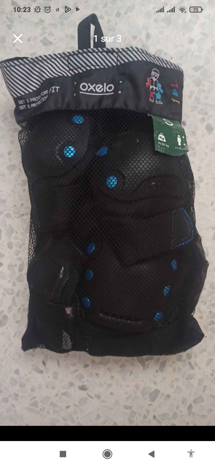 Équipements de protection marque française oxelo