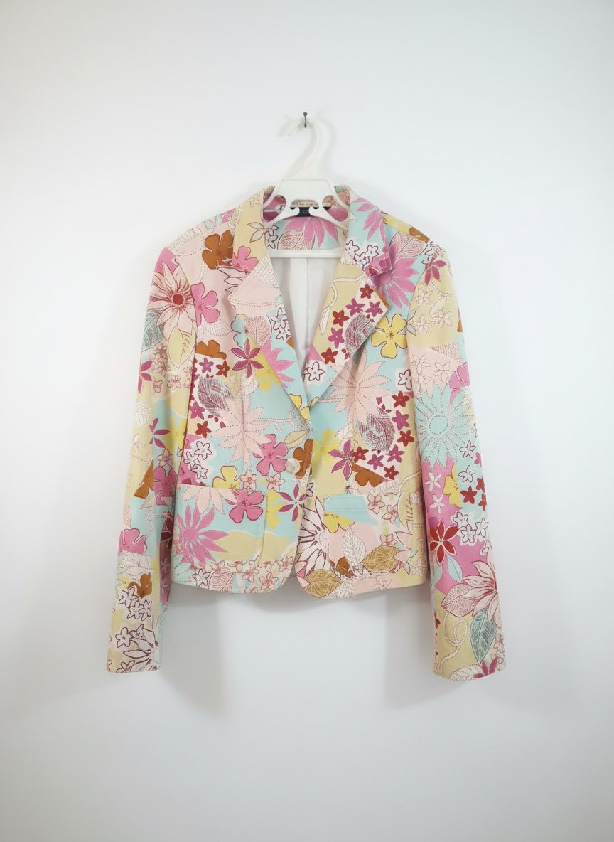 Veste fleuri 