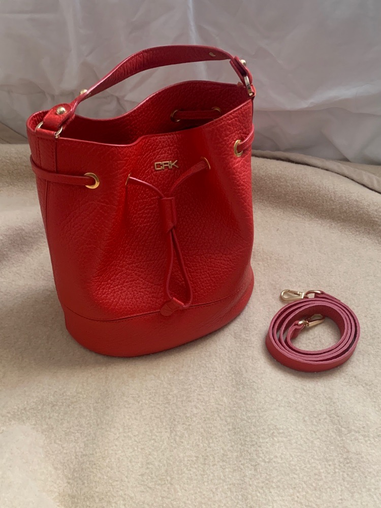 Sac à main rouge