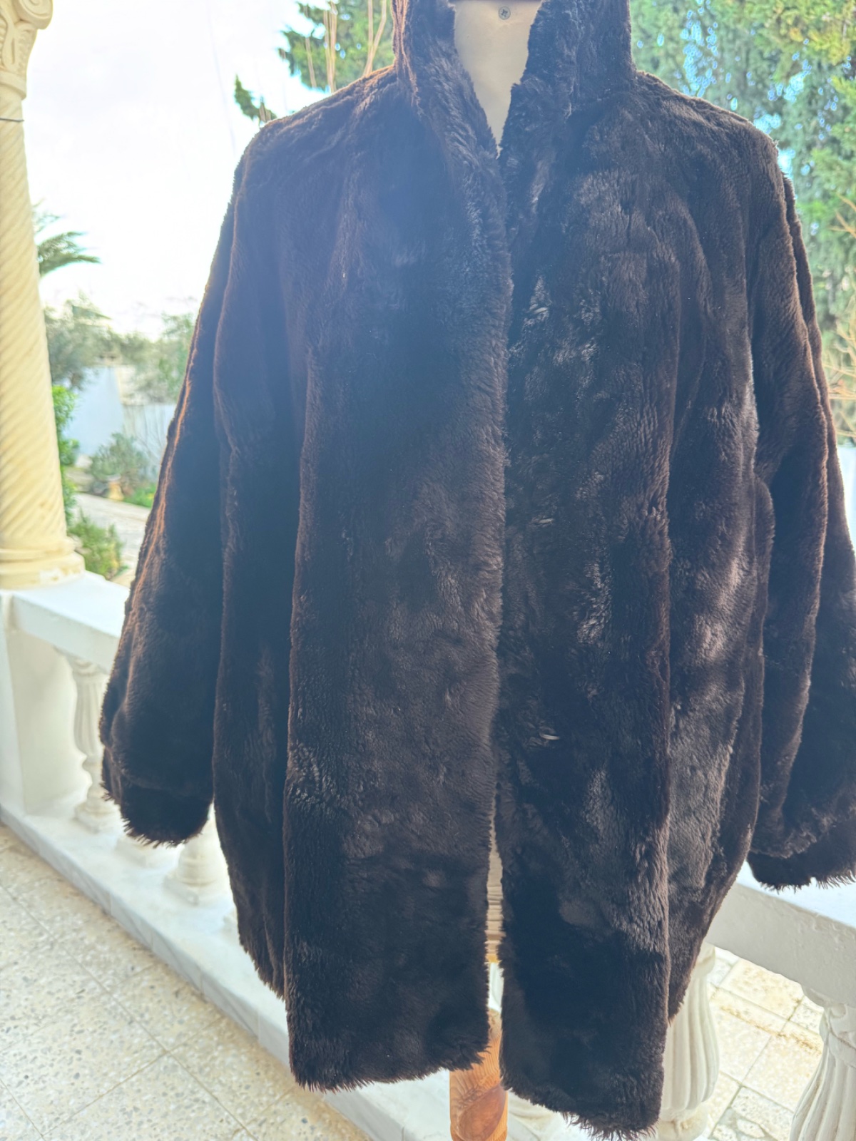 Manteau en fourrure