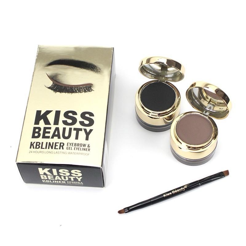 Kiss Beauty KBLINER – Eyebrow & Gel Eyeliner 