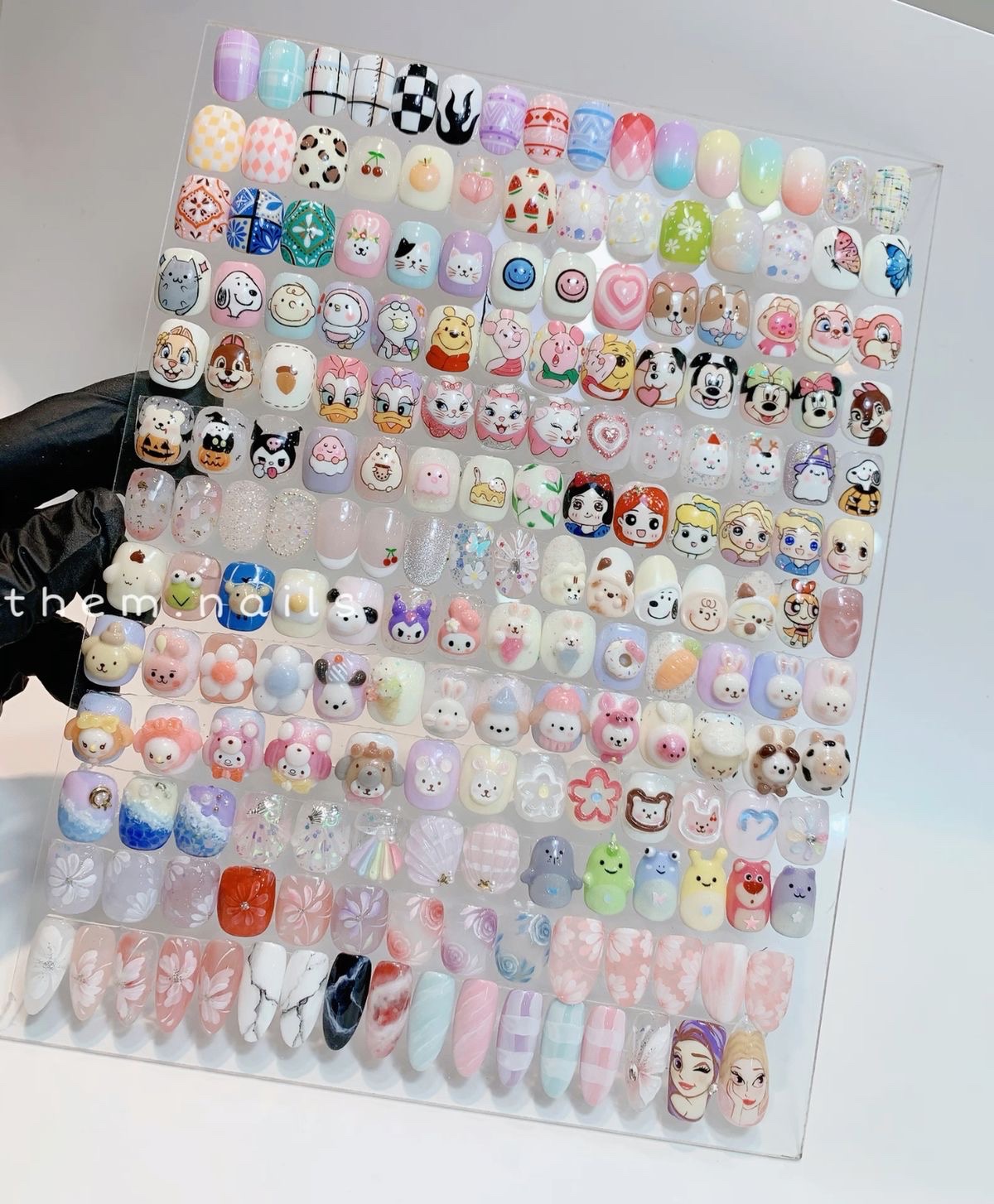 Press on nails my melody ,hellokitty,