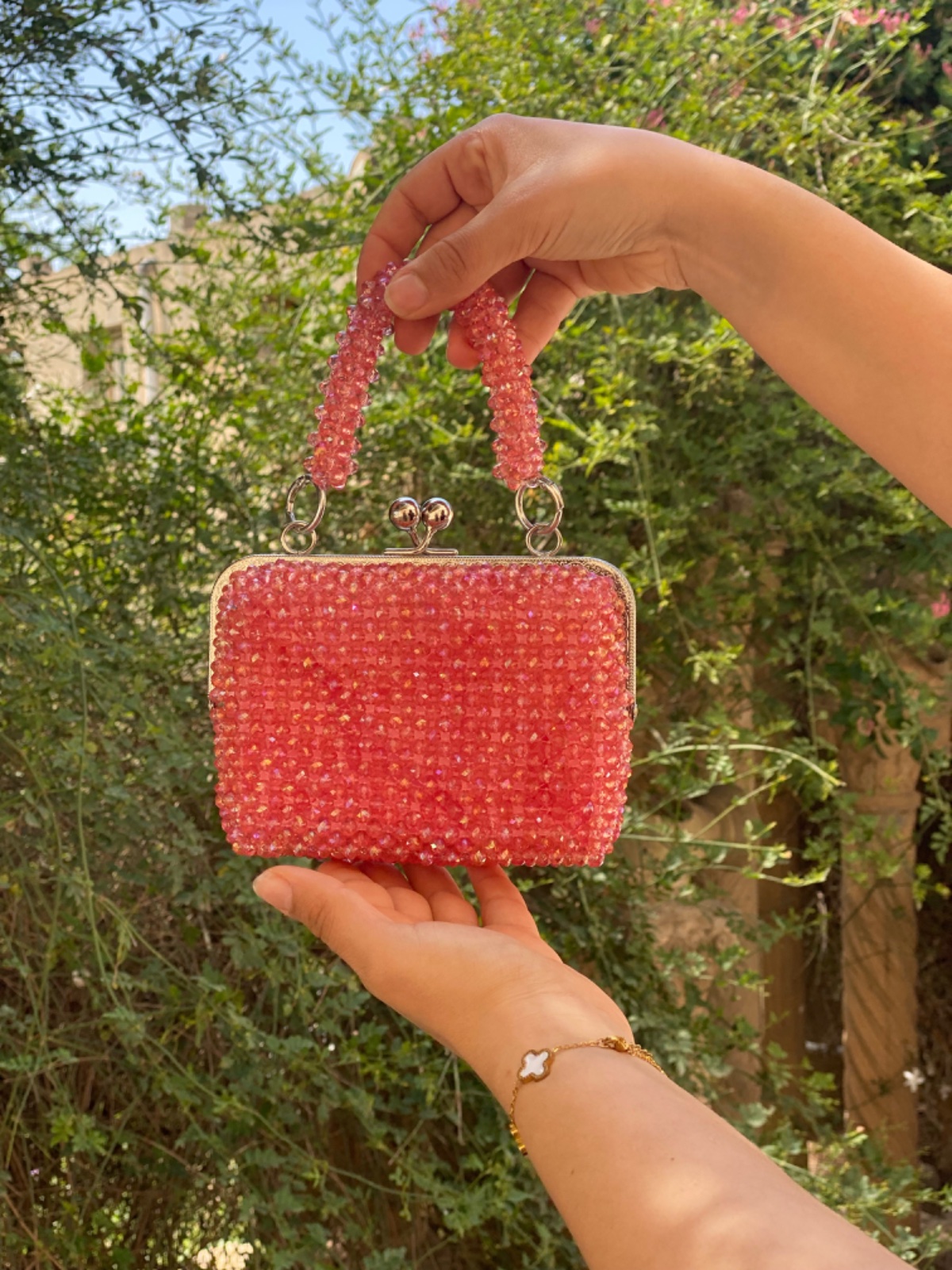 Pochette en cristal