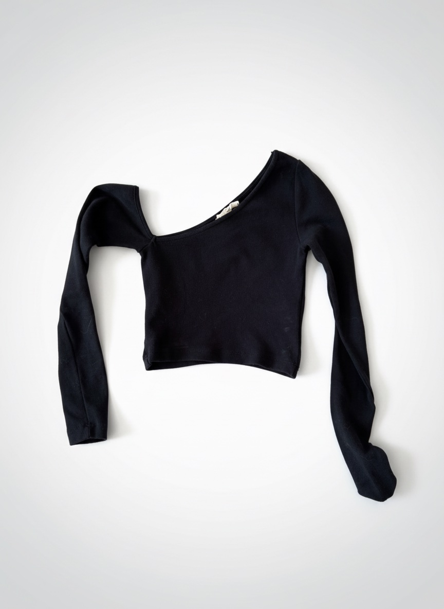 Pull crop noir