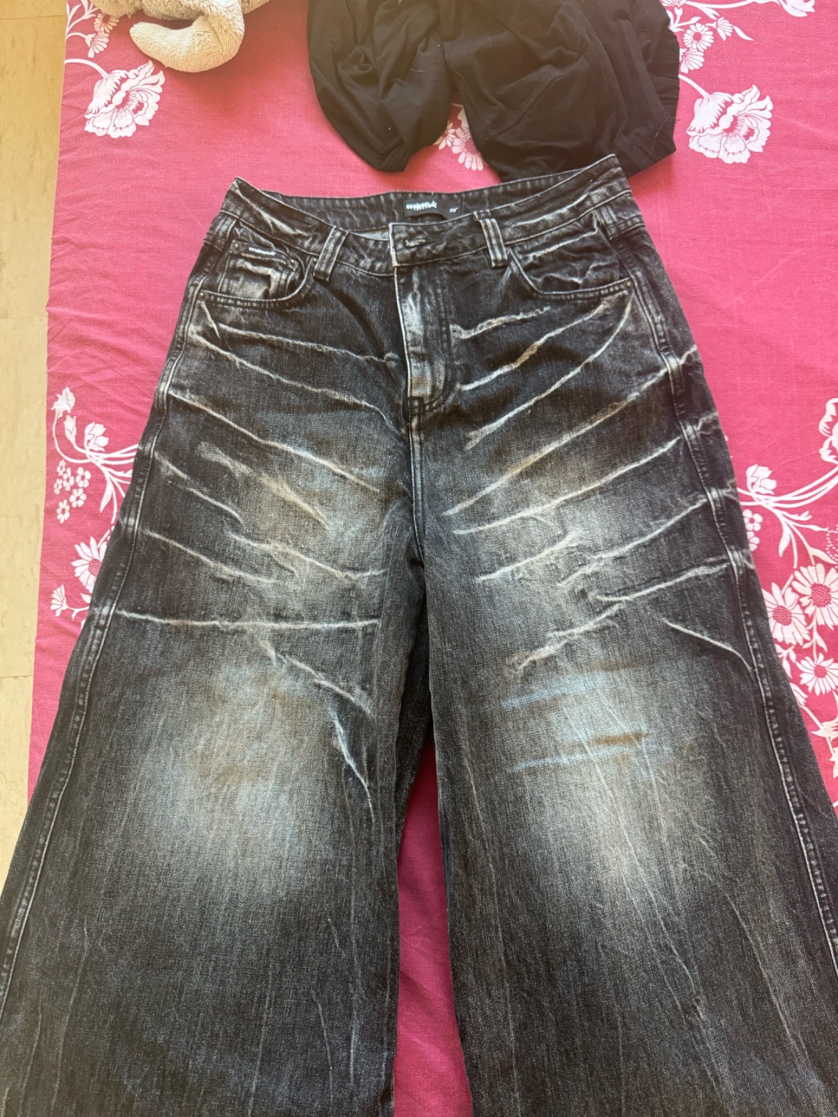 Lots de 2 jeans oversize 