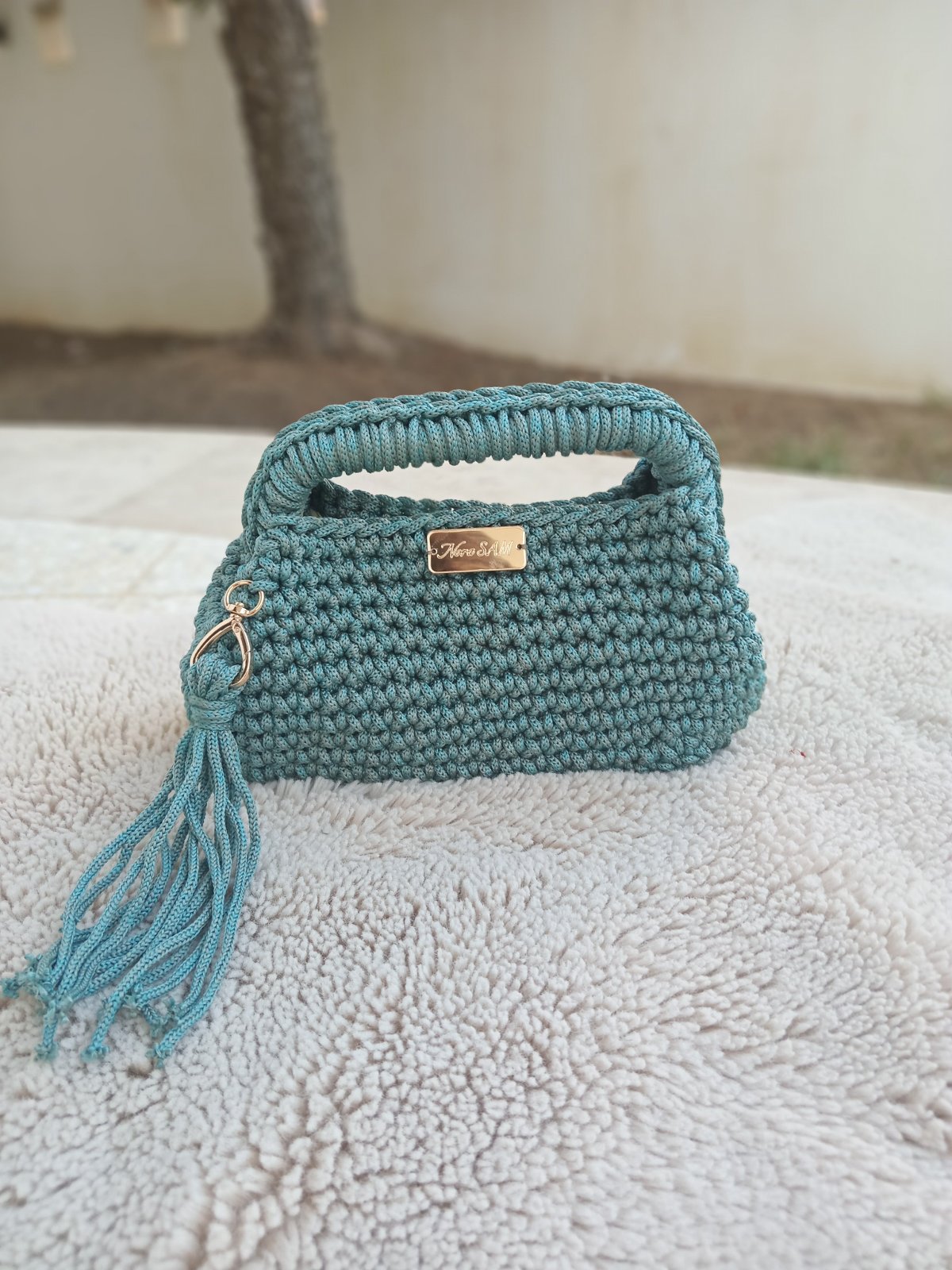 Sac à main en crochet 