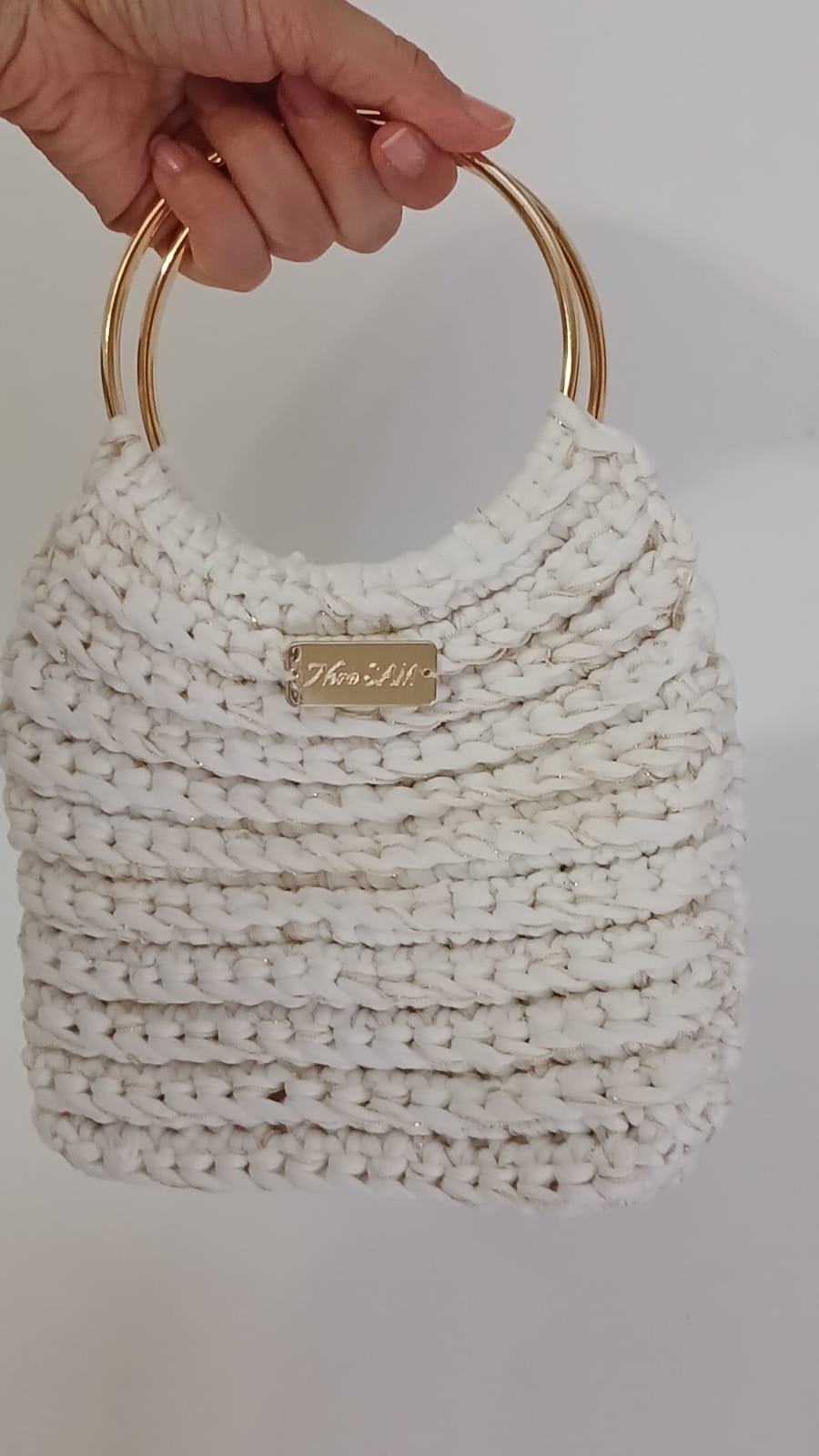 Sac à main en crochet 