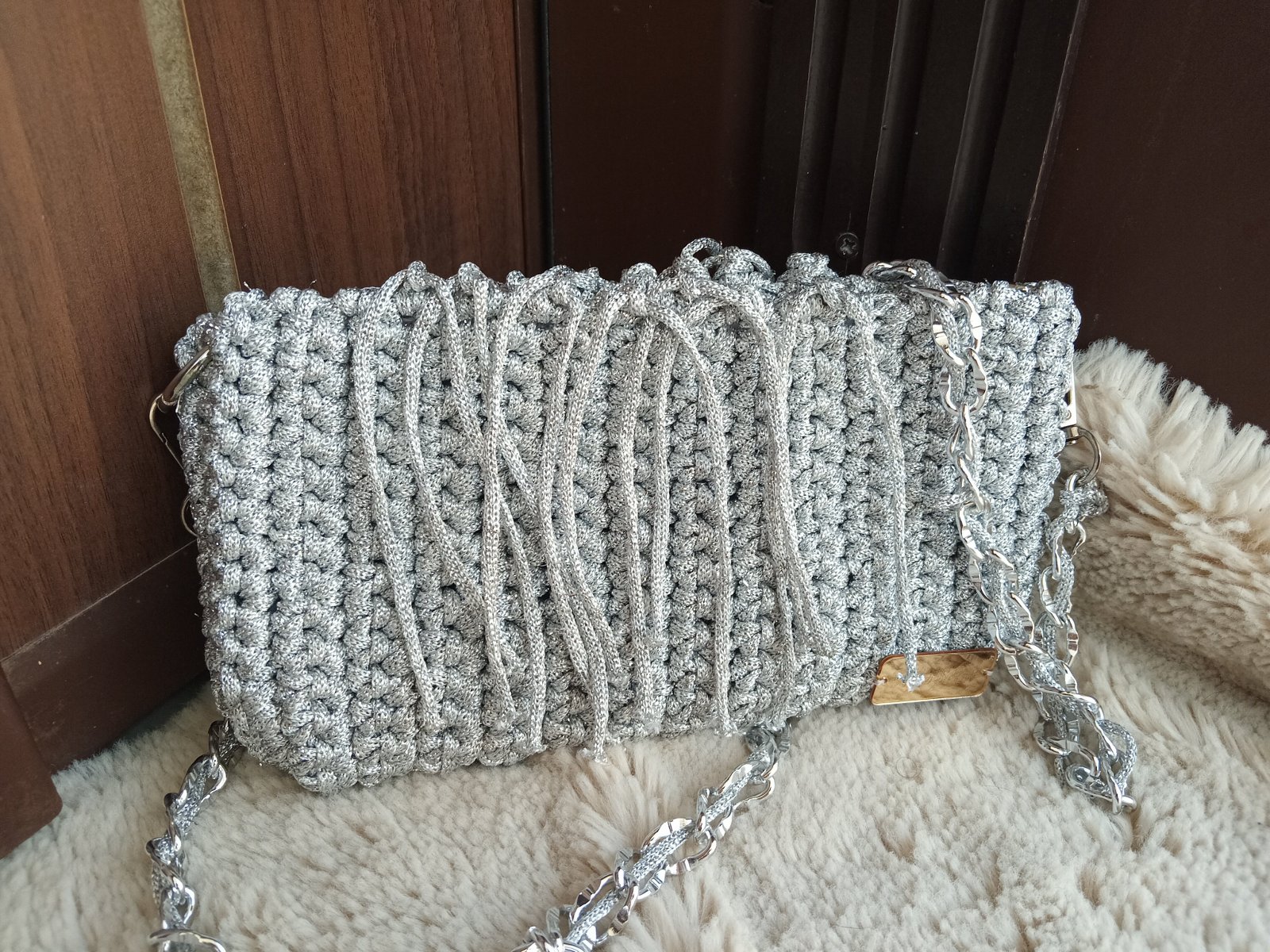 Sac à main en crochet 