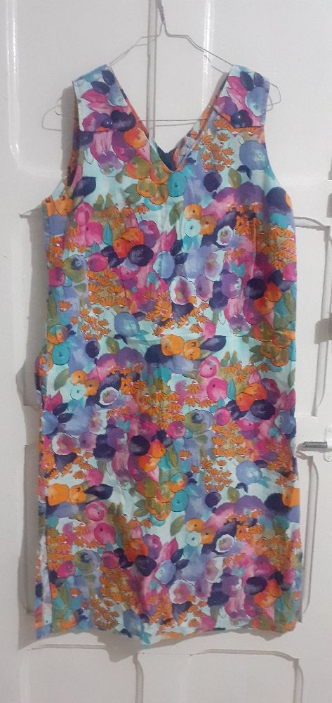 Robe coloriée