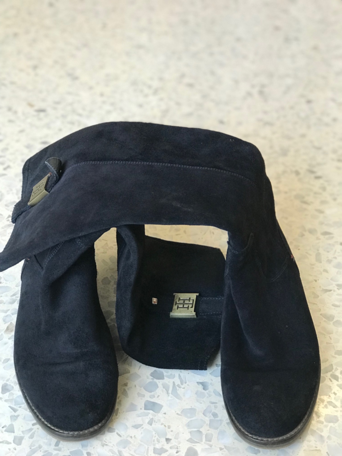 Bottes bleu marine Tommy Hilfiger 