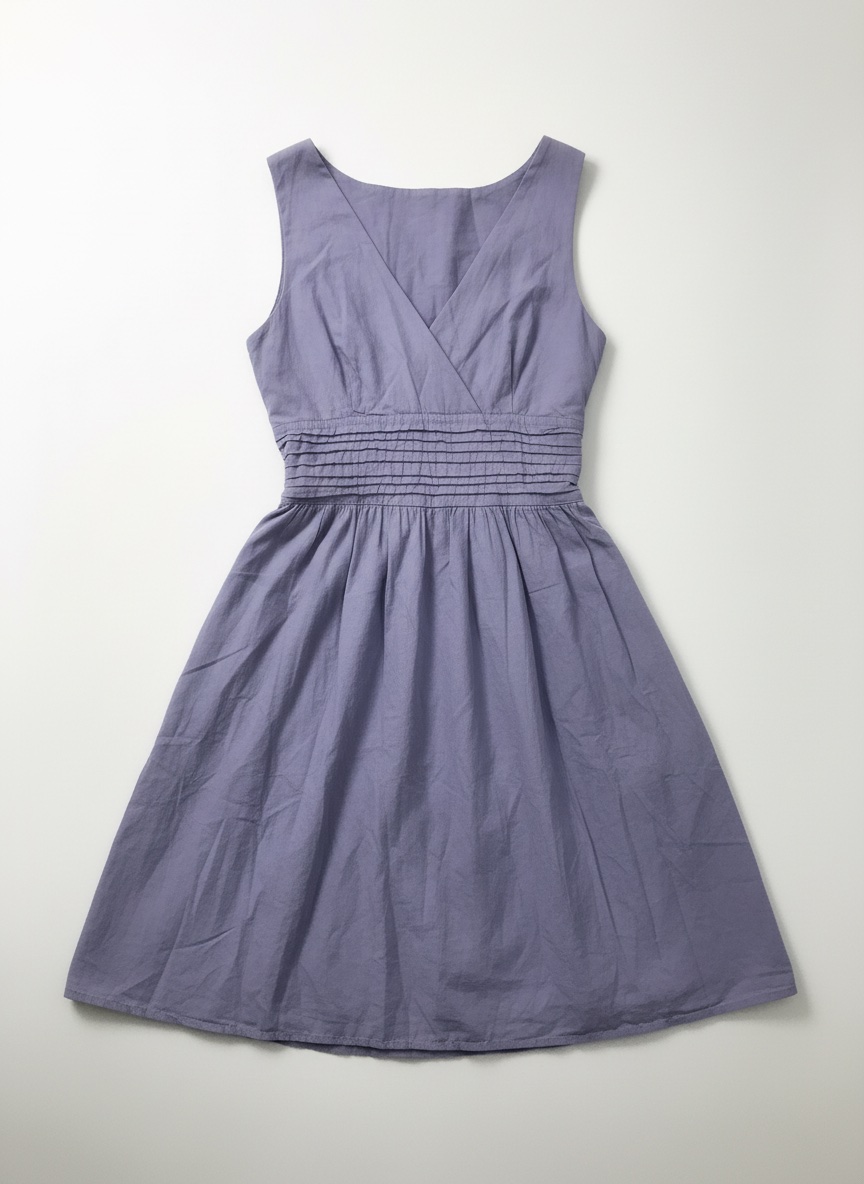 Robe mauve lilas courte taille s/m