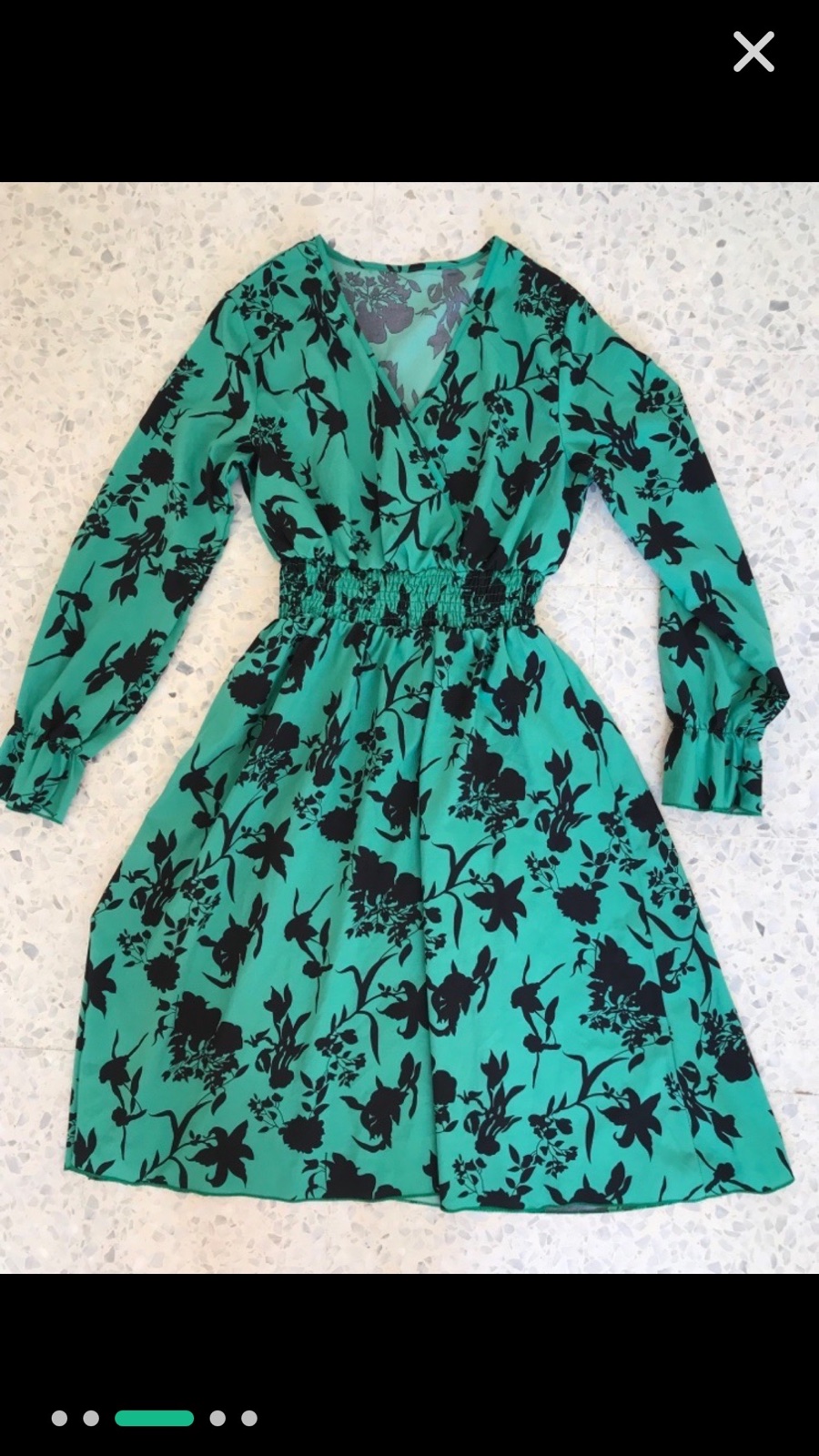 Robe vert rotana taille s/m