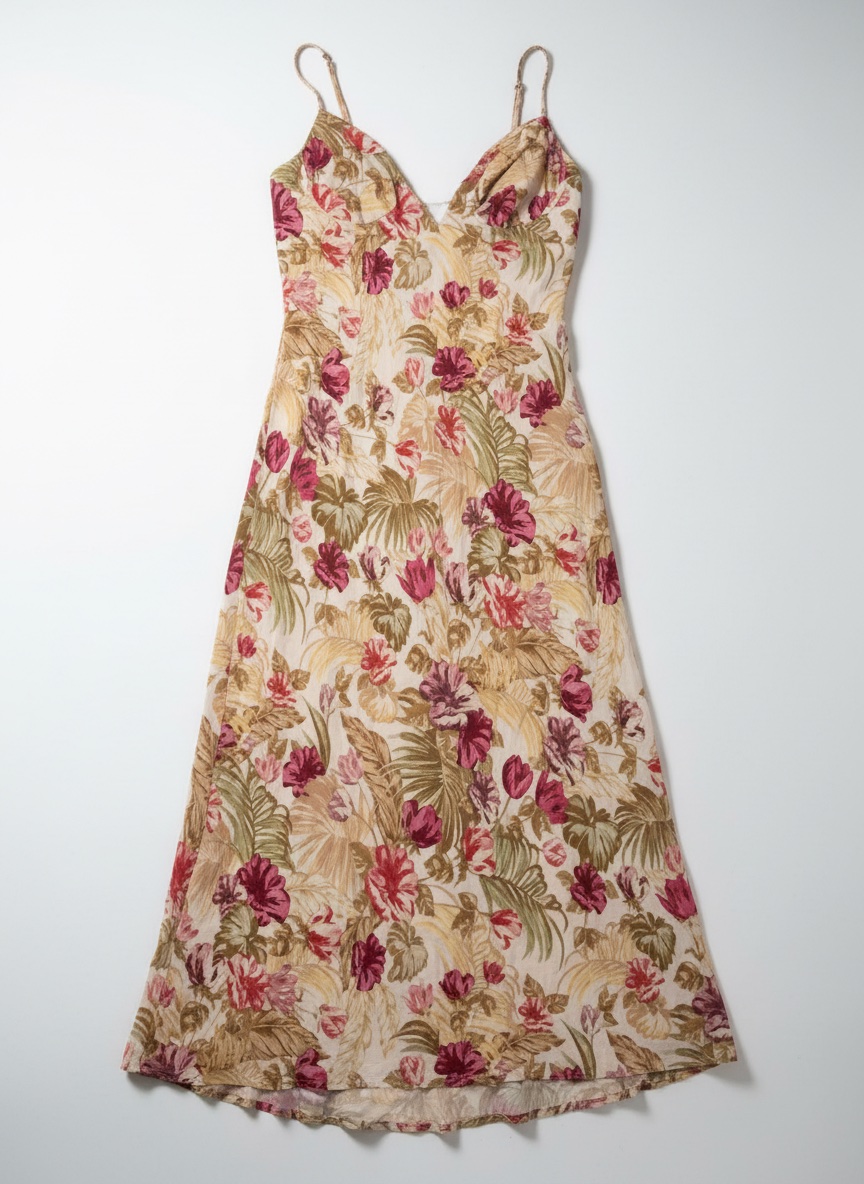 Robe fleurie longue 