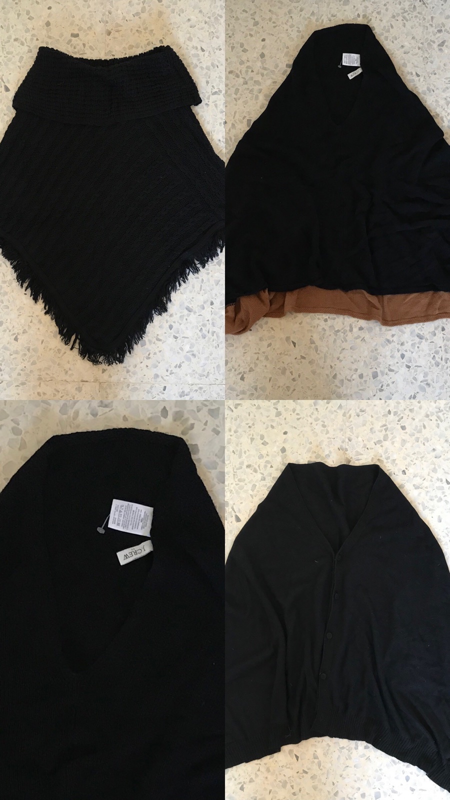 Lot de 3 caps 