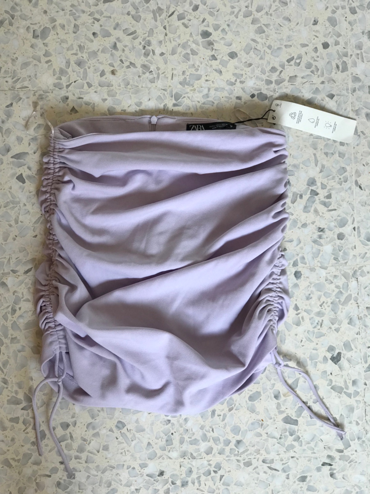 Haut ZARA en mauve lilas taille xs/s