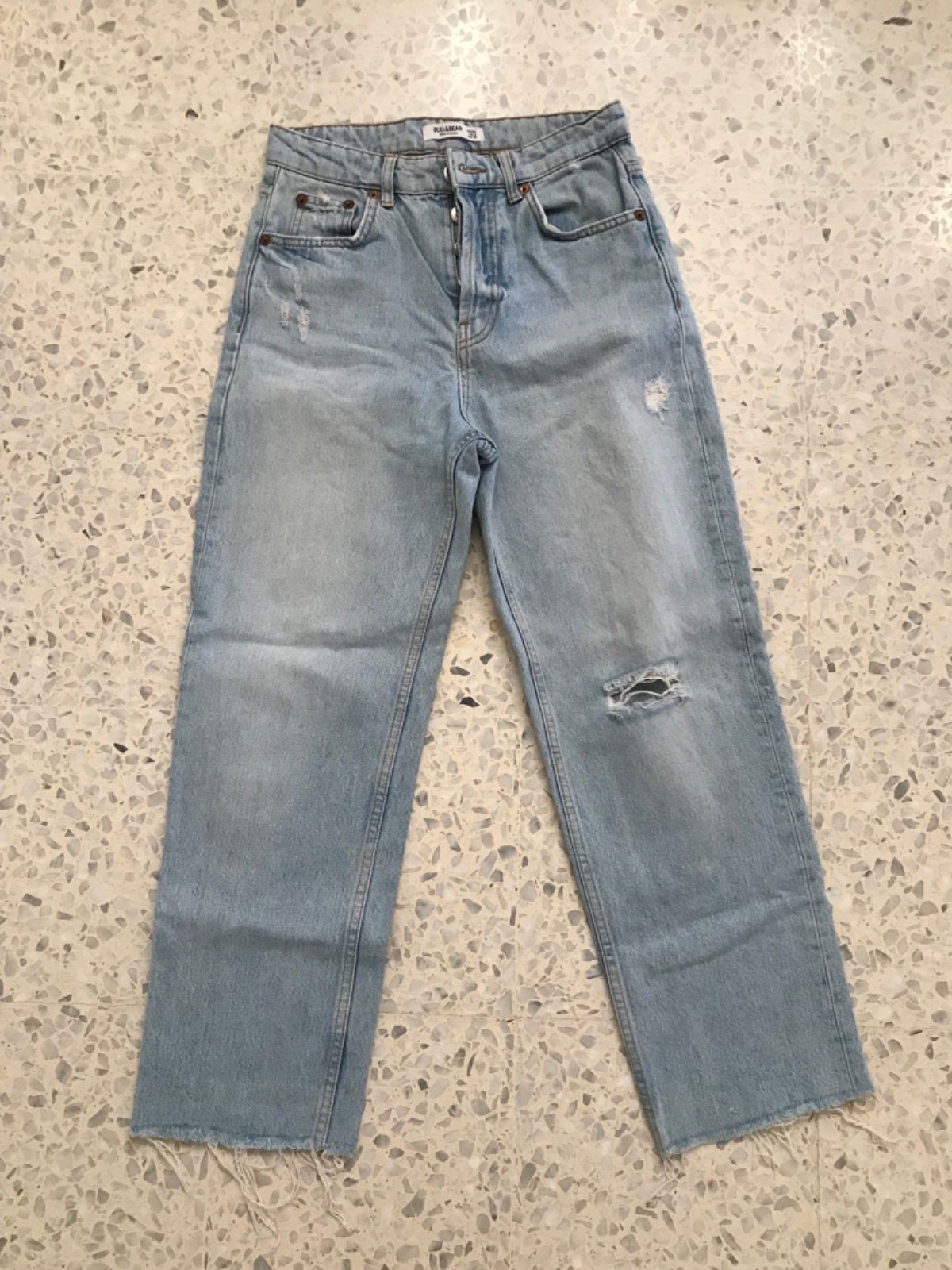 Pantalon mom fit taille xs 