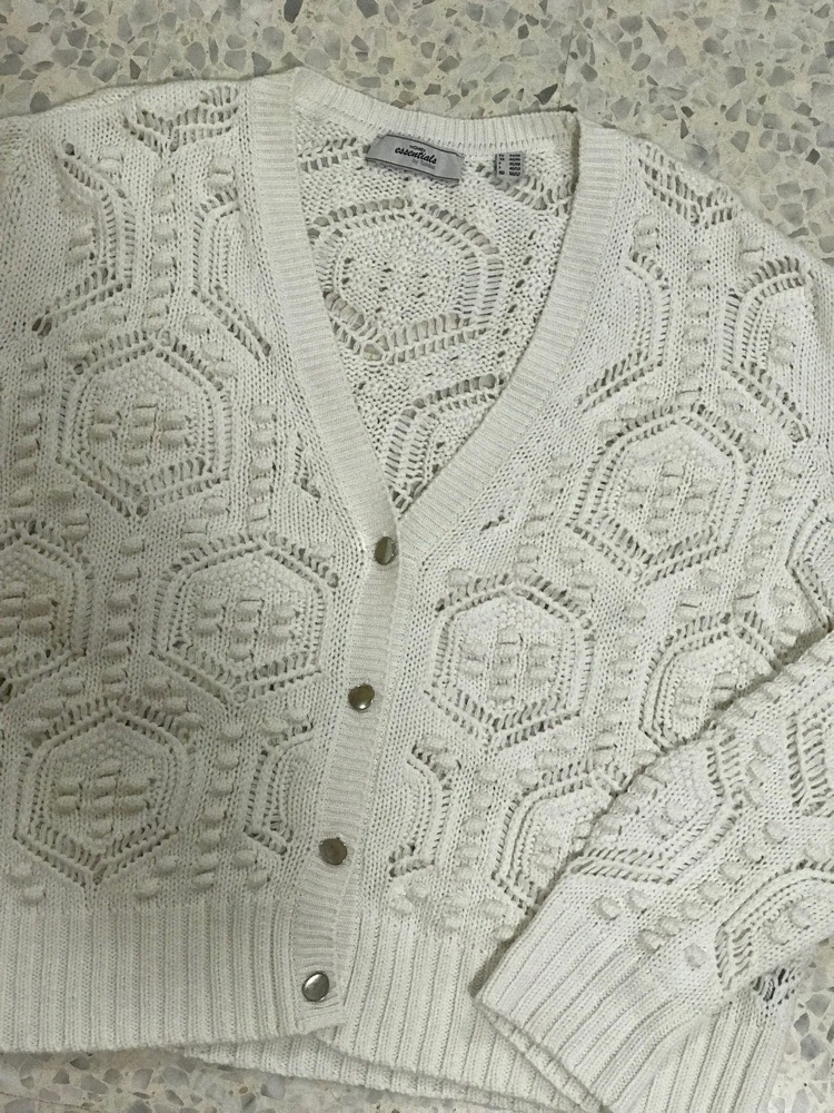 Cardigan en crochet 