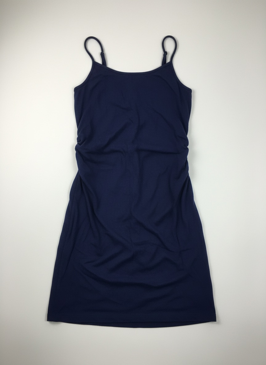 Robe bleu marine coton taille s/m 