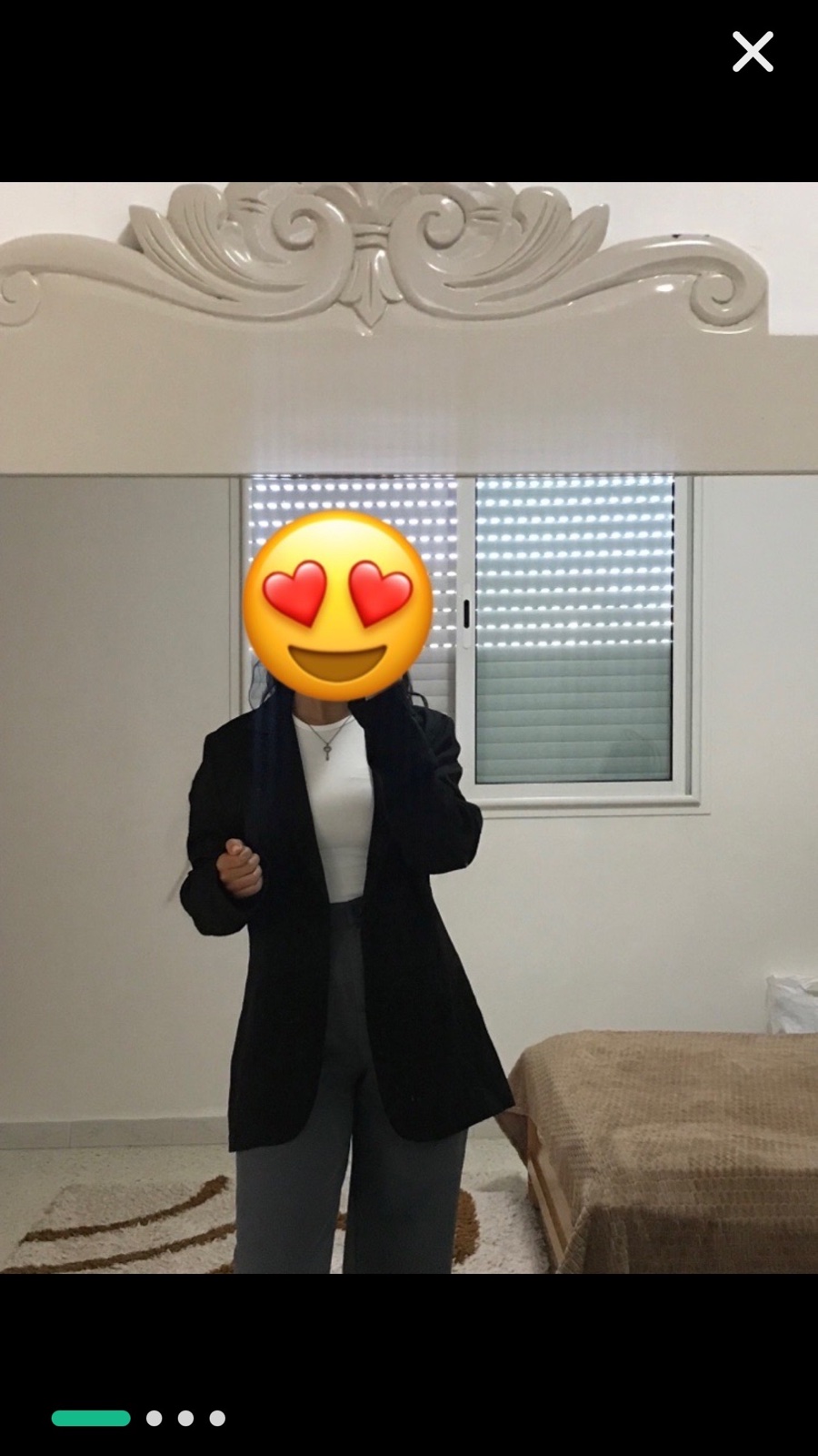 Blazer noir PRETTY LITTLE THING 