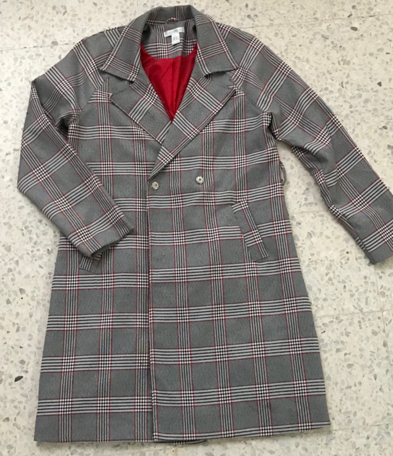 Trench long taille 44 fort /46
