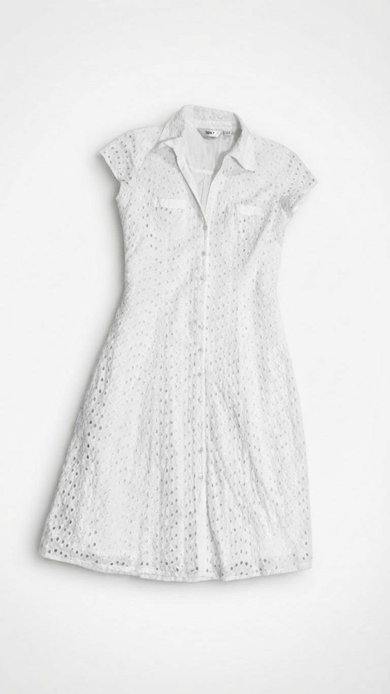 Robe en broderie anglaise taille xs/s