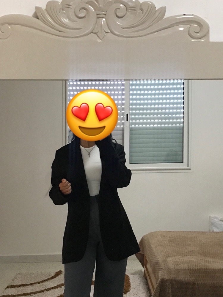 Blazer noir PrettyLittleThing