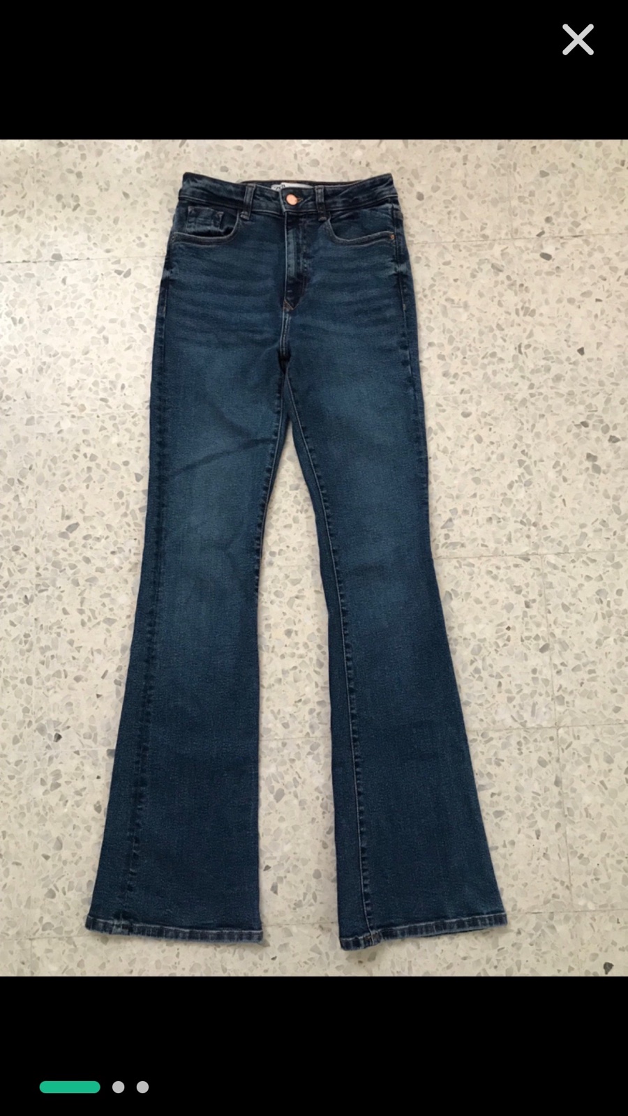 Pantalon ZARA patte d'èlèphant taille s/m 