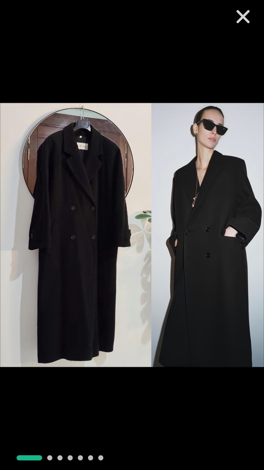 Manteau long taille 48/50