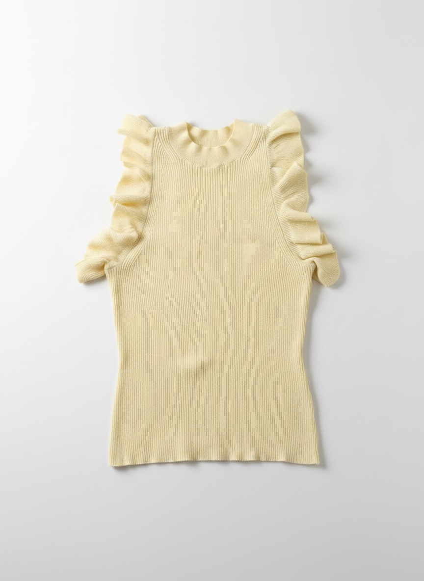 Débardeur butter yellow taille xs/s 