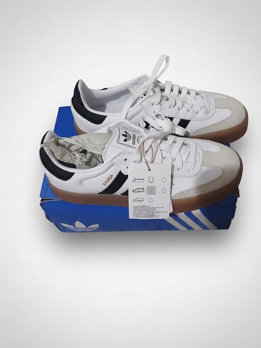 Adidas samba blanc &noir