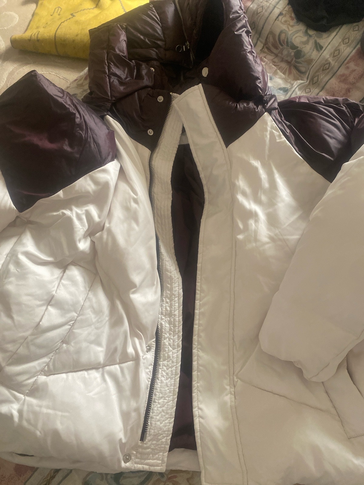 Veste over size avec capuche 