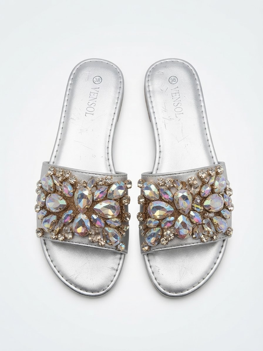 Claquette argent original
