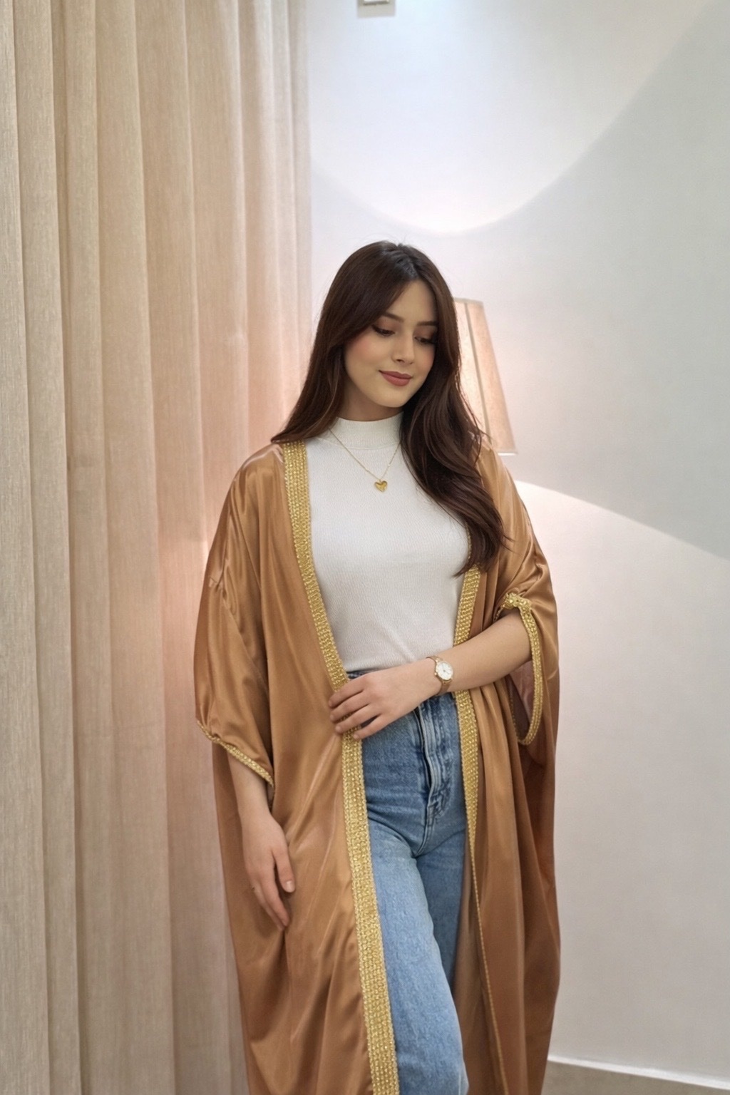 Abaya marron