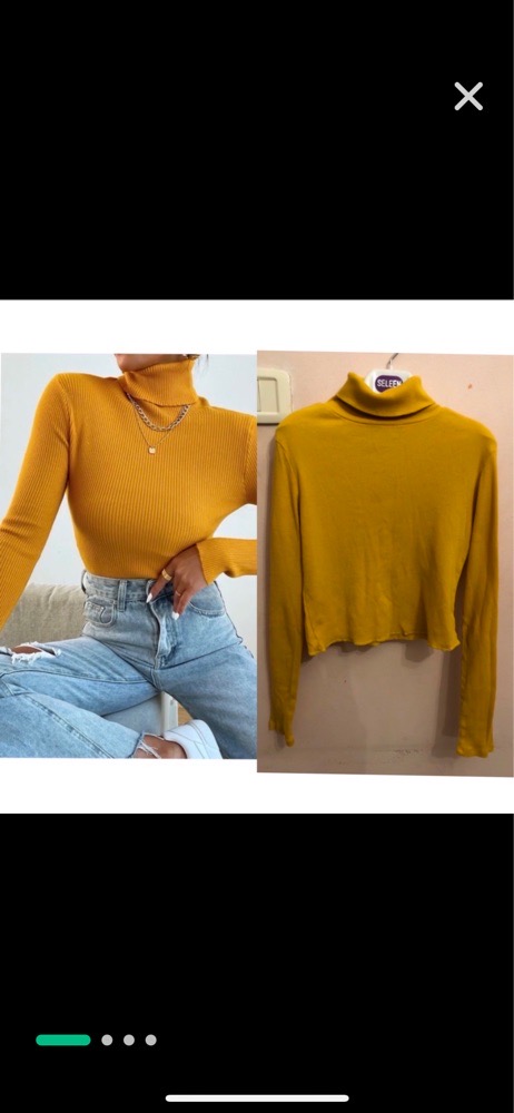Pull jaune