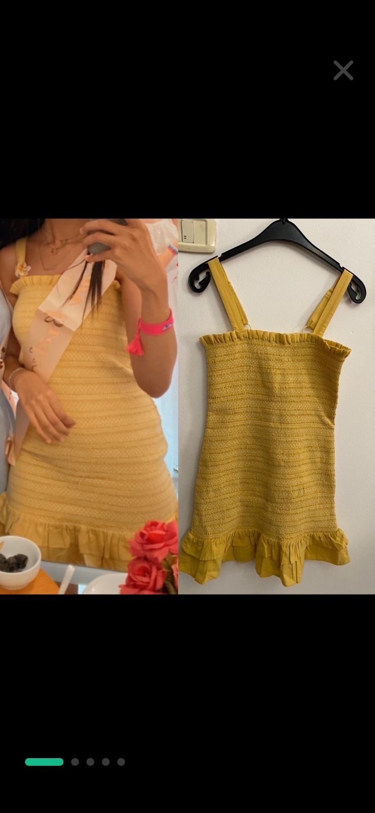 Robe jaune 