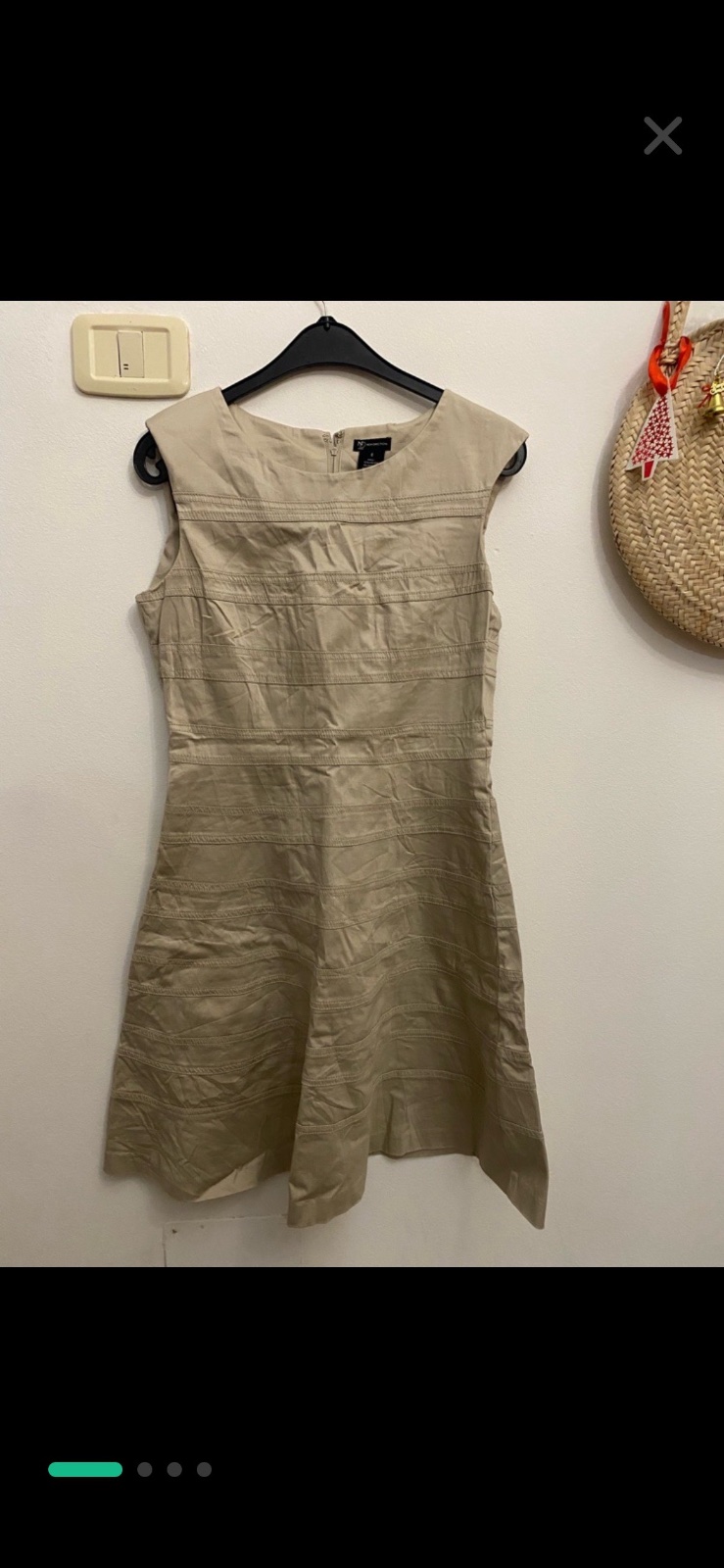Robe beige 
